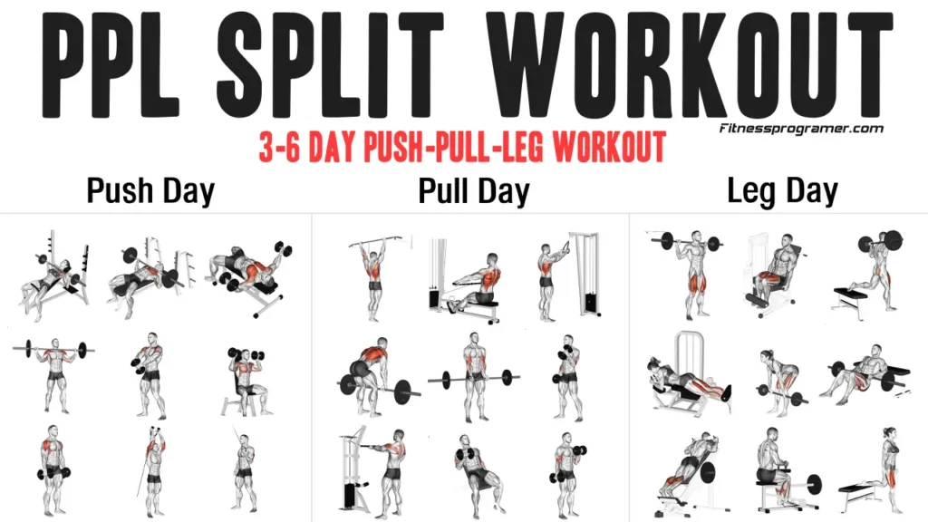 The Ultimate 3-Day Push Pull Legs Workout for Incredible Muscle Gains