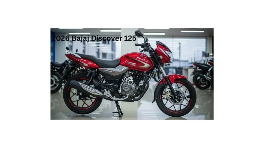 2026 Bajaj Discover 125 motorcycle highlighting its shocking price and high fuel efficiency for Indian commuters