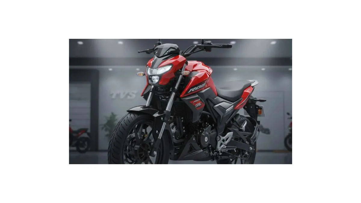 2026 TVS Raider 125 sporty commuter motorcycle with LED headlamp and TFT display