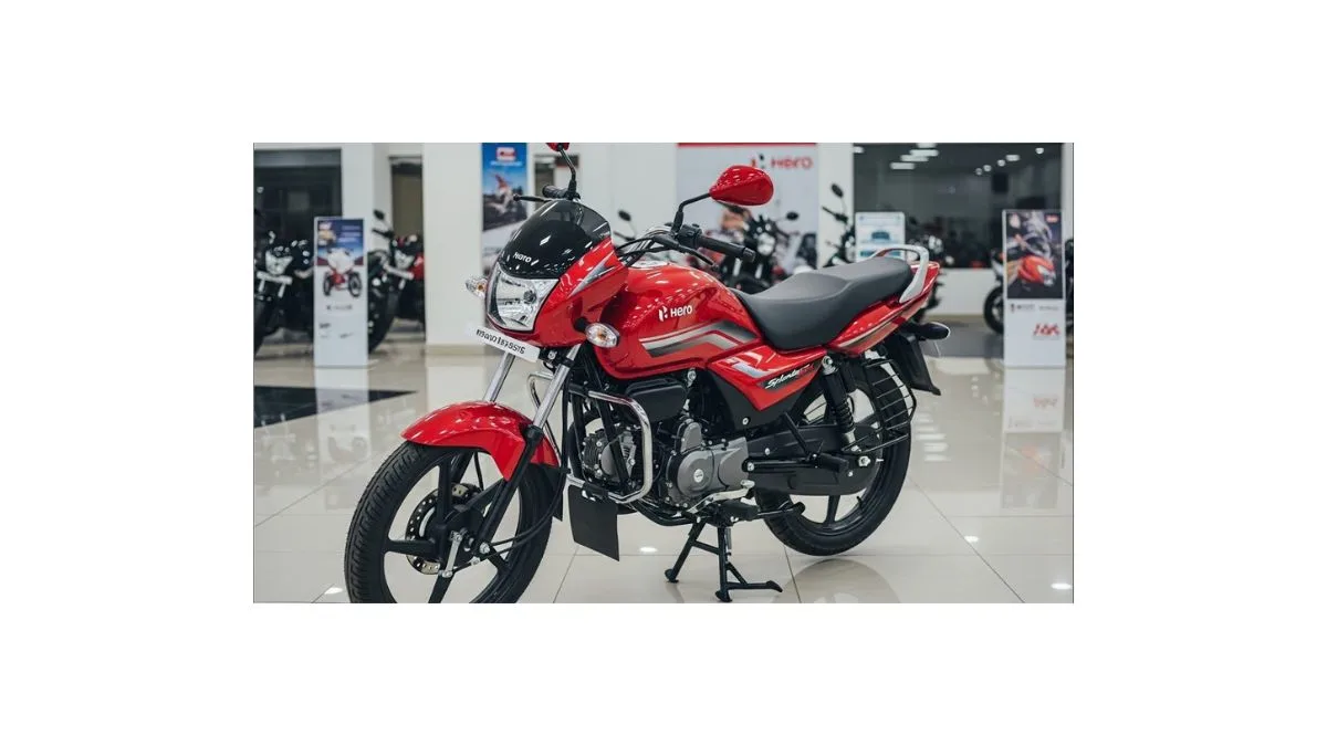 Hero Splendor iSmart 2026 commuter bike with best-in-class mileage and smart i3S technology