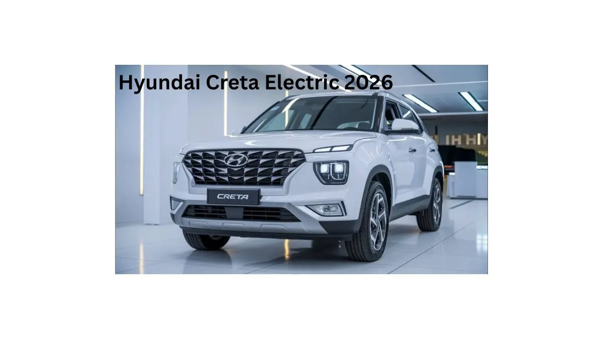 Hyundai Creta Electric 2026 Front View – Long-Range EV SUV