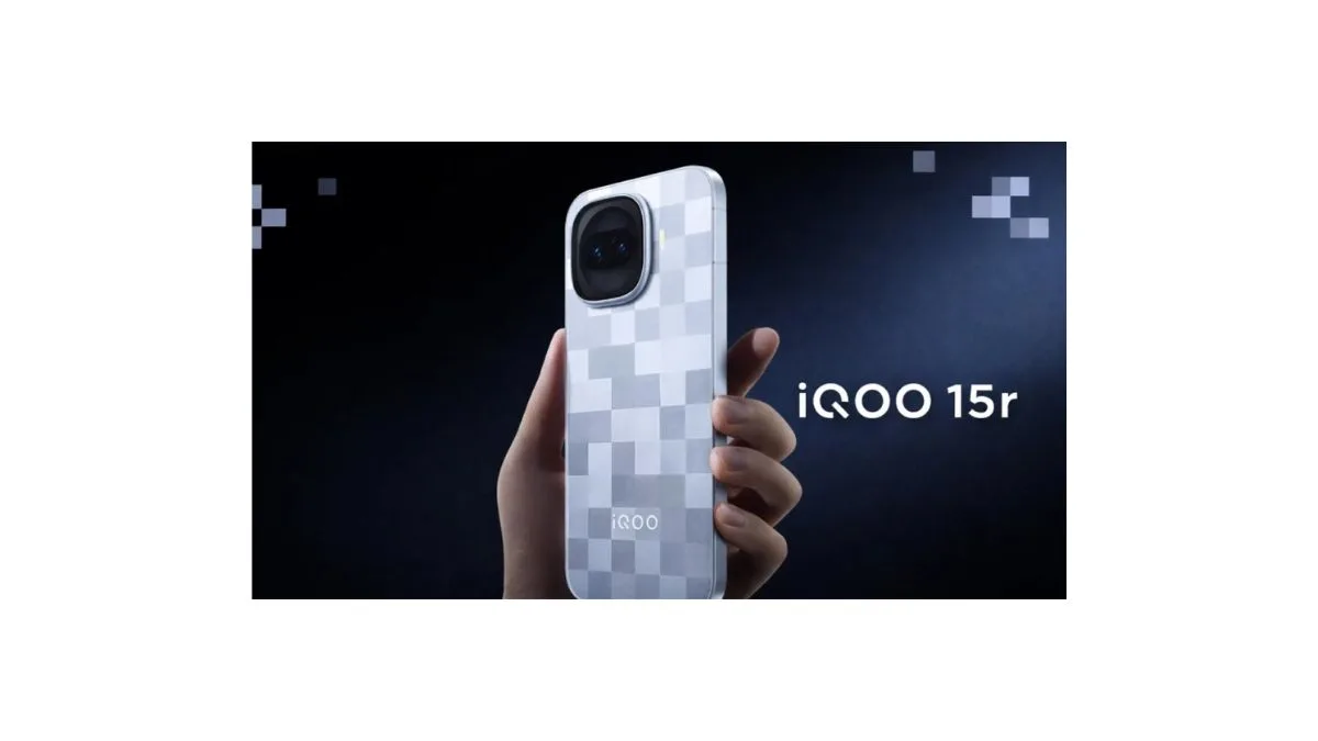 iQOO 15R leaked design showing modern camera module, slim bezels, and gaming-focused smartphone design
