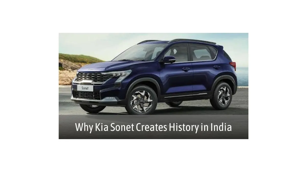 Kia Sonet 2026 interior featuring digital instrument cluster, touchscreen infotainment and premium cabin design