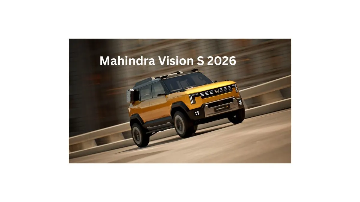 Mahindra Vision S 2026 compact SUV with expected price, premium features, SUV stance, and futuristic Mahindra design