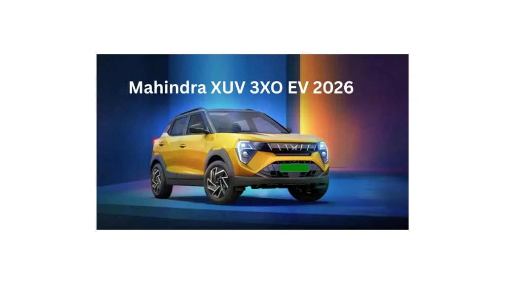 Mahindra XUV 3XO EV 2026 electric SUV with expected price, range and premium features