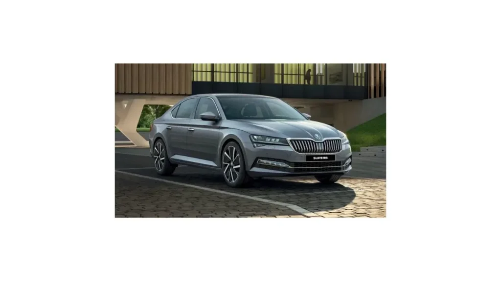 New Skoda Superb Price 2026 luxury sedan showcased highlighting premium design