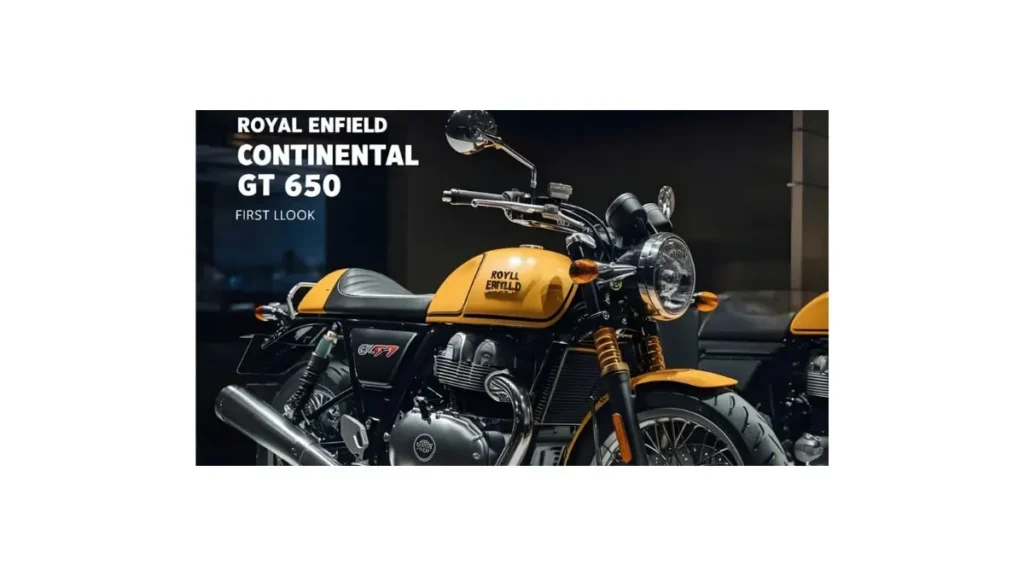 Royal Enfield Continental GT 650 2026 launched with classic café racer design