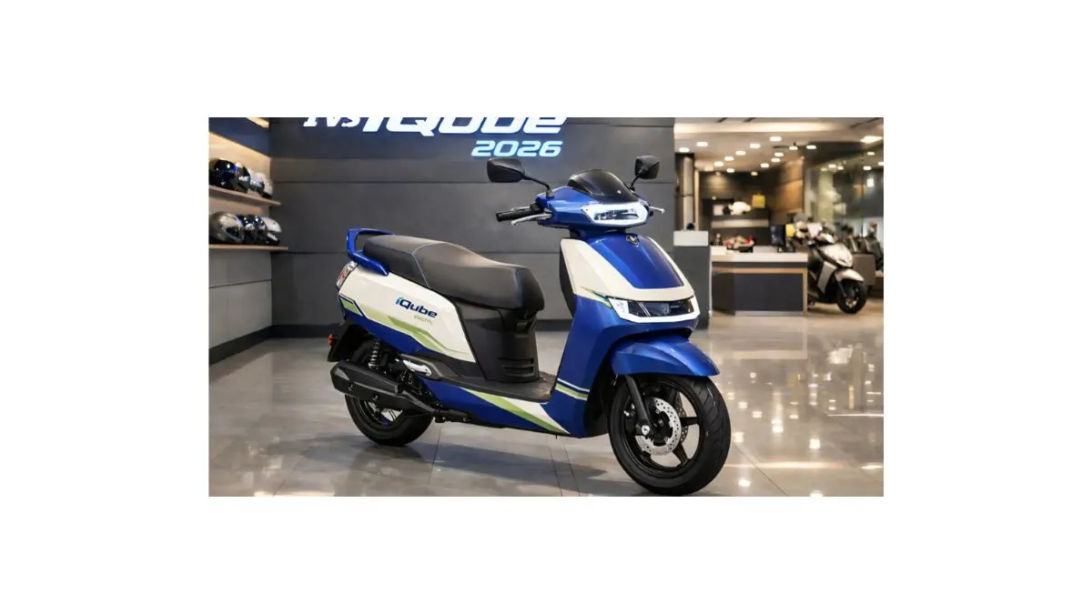 TVS iQube Max Long Range premium electric scooter with powerful battery and smart features