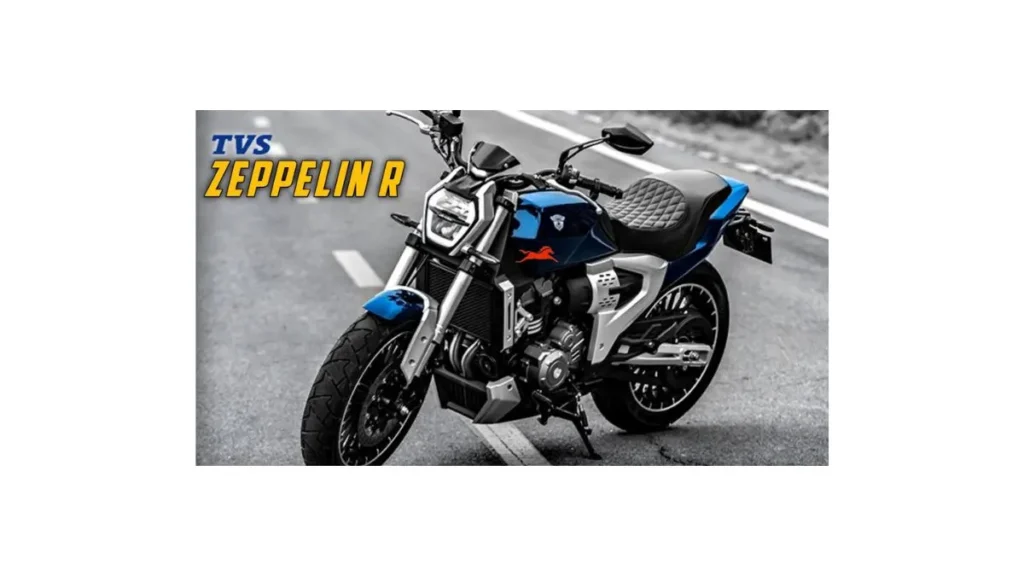 TVS Zeppelin 225 cruiser bike featuring smart hybrid technology and modern features