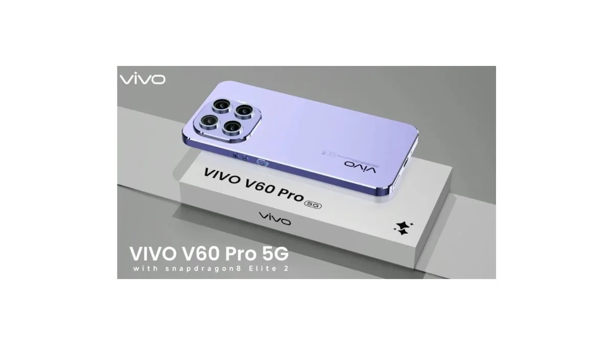 Vivo V60 5G 2026 showcasing smooth AMOLED display, long battery life, and modern design