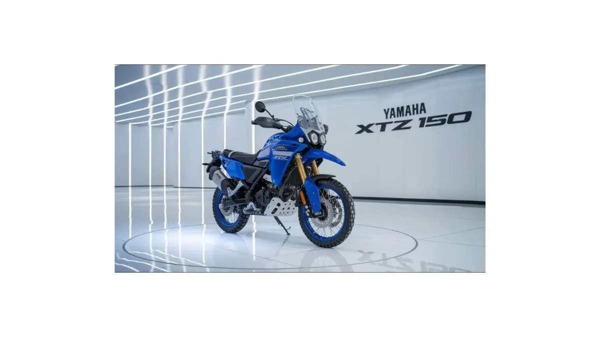 Yamaha XTZ 150 adventure motorcycle with rugged off-road design