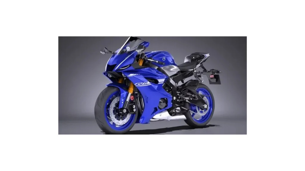 Yamaha YZF-R6 600cc supersport motorcycle showcasing aggressive design and race-ready performance