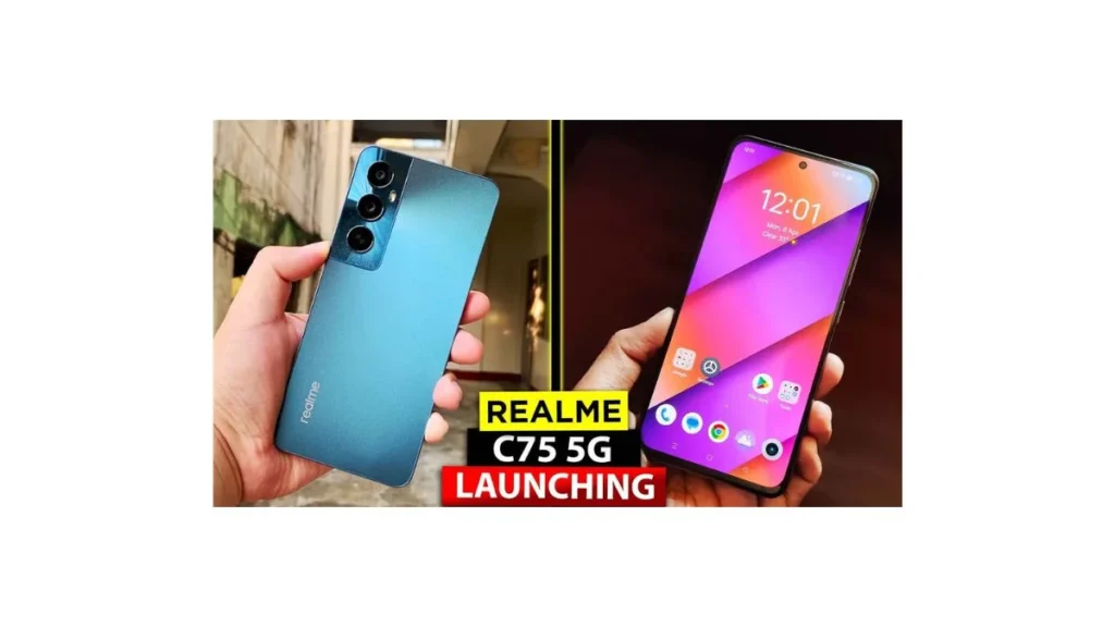 2026 Realme C75 5G budget smartphone front design
