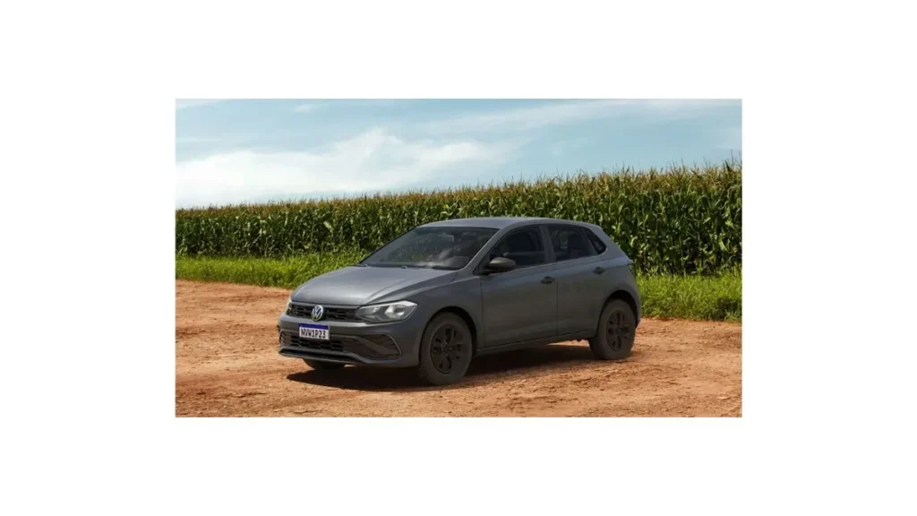 Volkswagen Polo hatchback parked on Indian road showing solid build quality