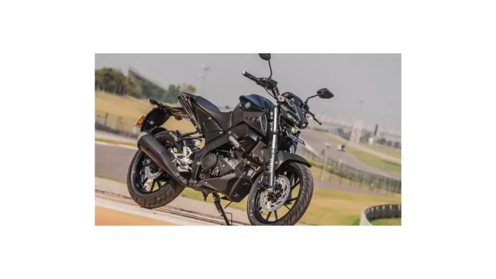 Yamaha MT-15 streetfighter motorcycle with aggressive design and LED headlamp