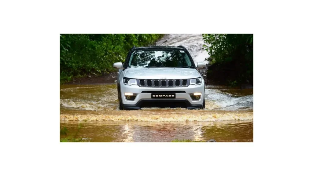 Jeep Compass 2026 India premium SUV front view