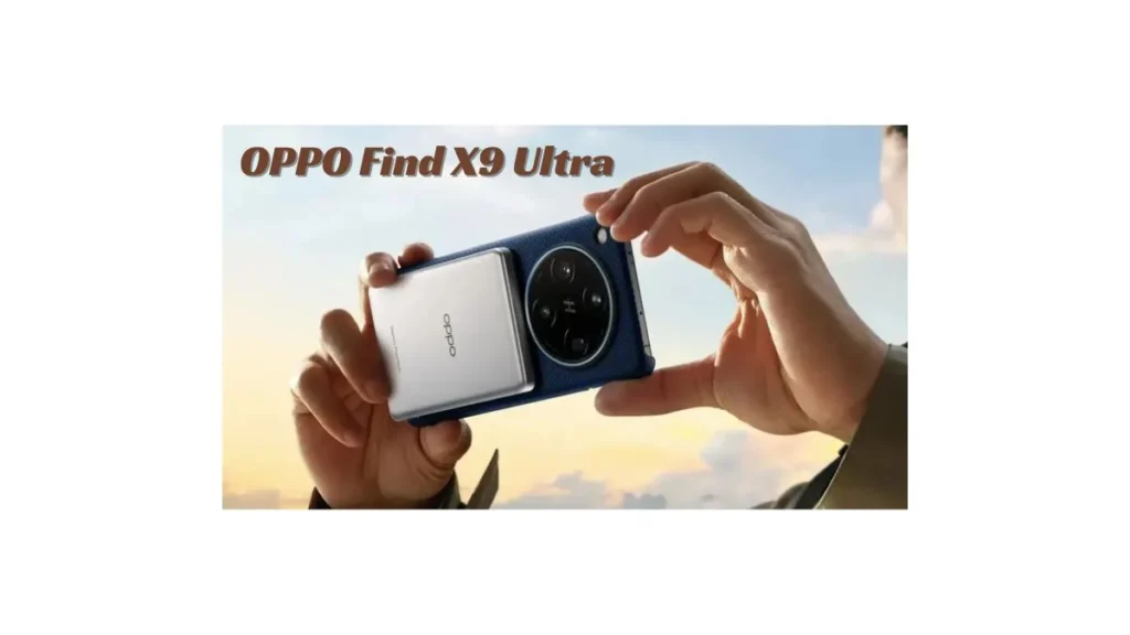 OPPO Find X9 Ultra smartphone with 200MP camera and flagship design