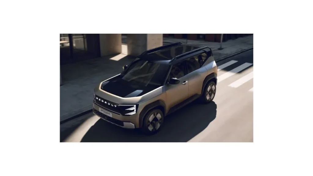 Renault Bridger compact SUV concept with rugged design and spacious cabin
