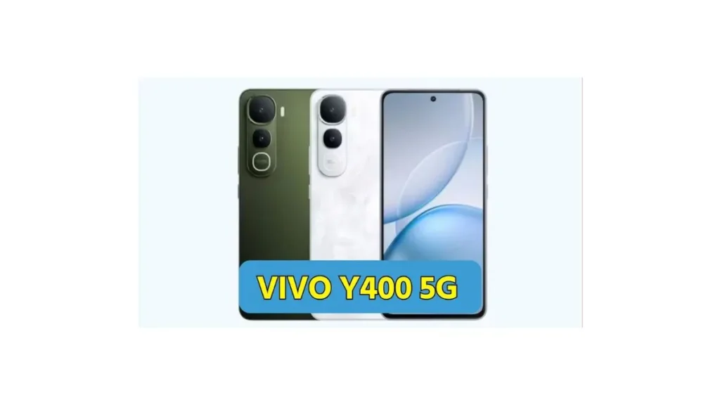 Vivo Y400 5G smartphone with massive 6000mAh battery and AMOLED display