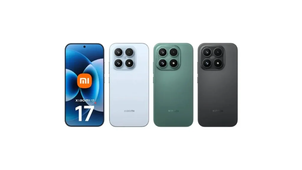 Xiaomi 17 2026 India launch leak showing premium flagship smartphone design and price details
